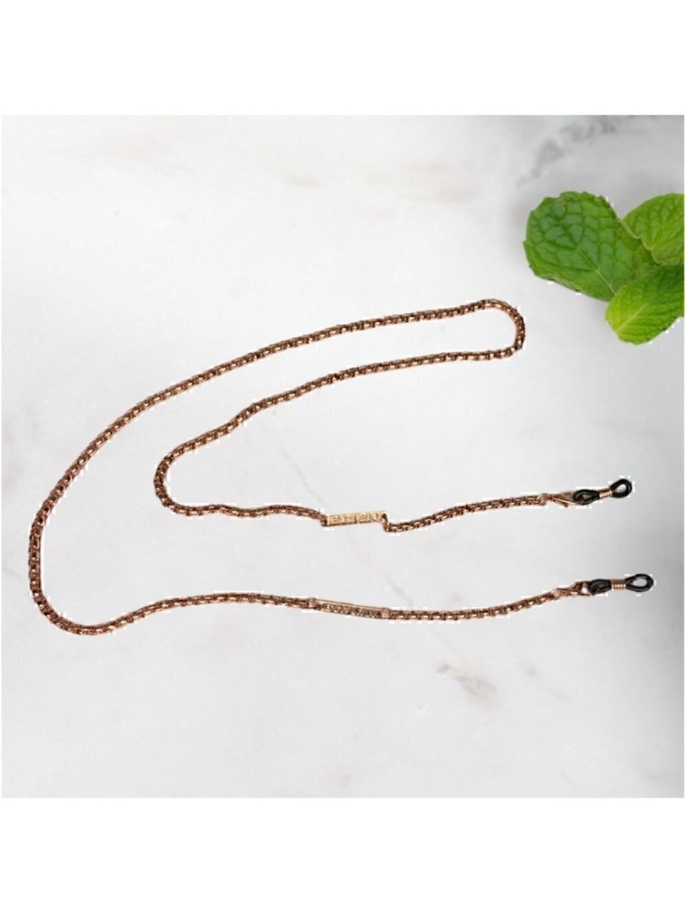 Rose Gold Eyeglass Holder Chain